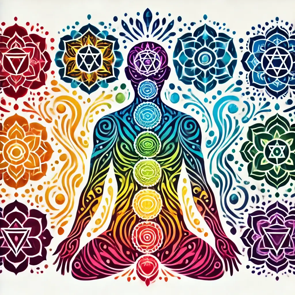 Les 7 chakras du corps humain